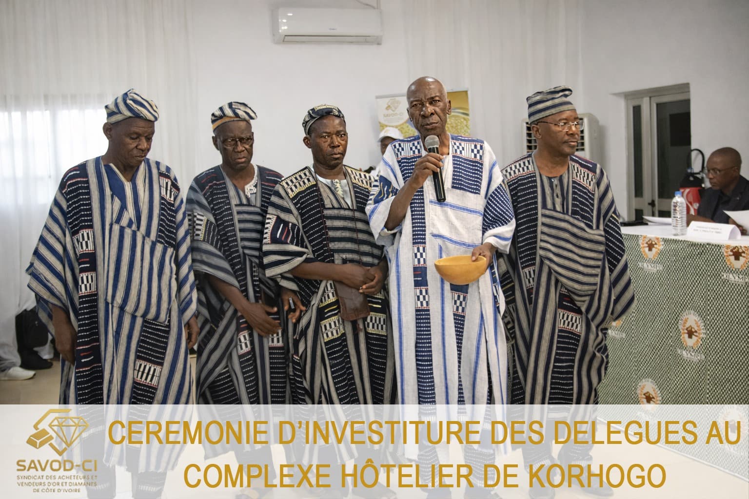 Allocution des autorités traditionnelles