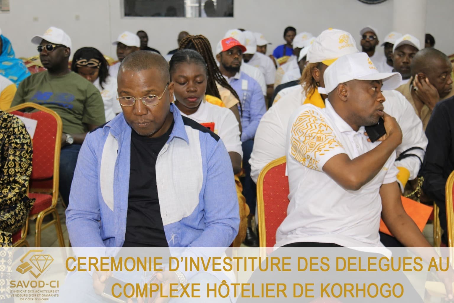 Vue d'ensemble de l'assemblée