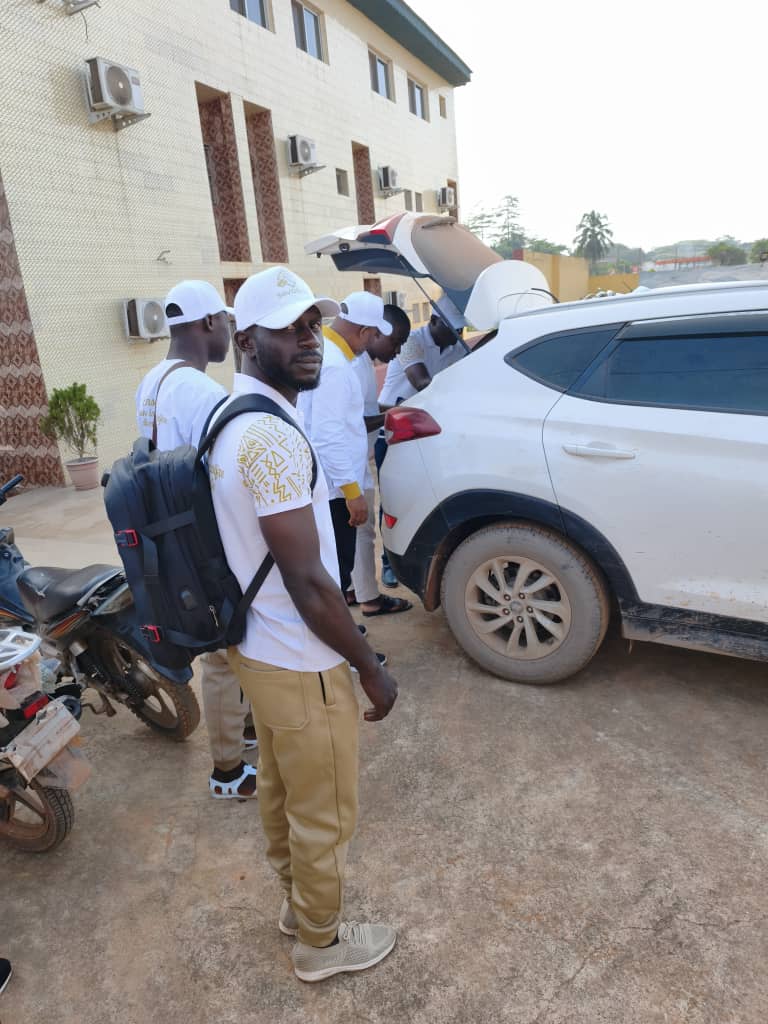 Arrivée de l'équipe SAVOD-CI