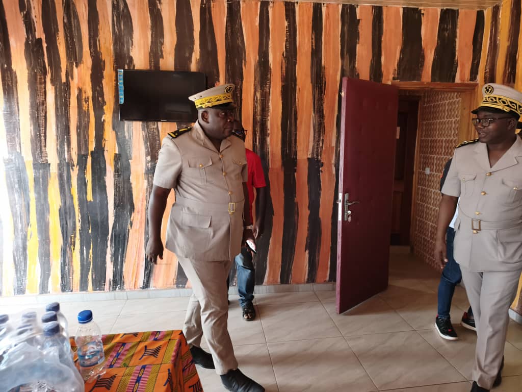 Moment de la cérémonie officielle