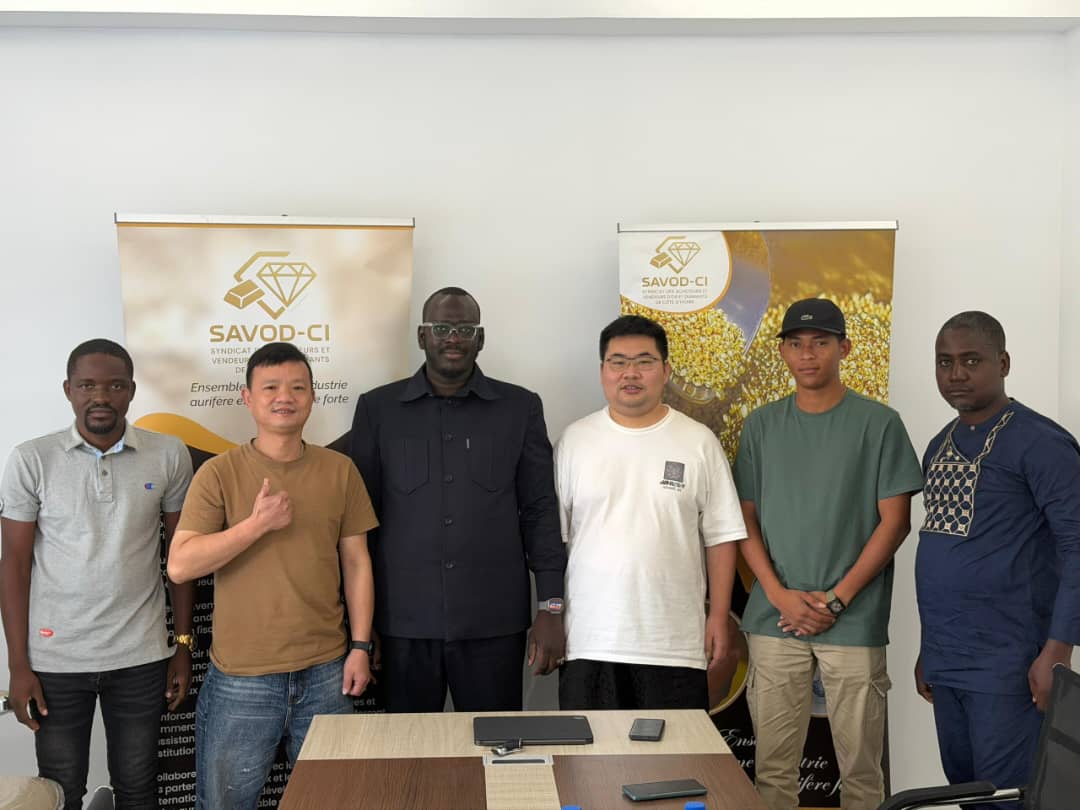 Séance de travail avec des partenaires potentiels au siège du SAVOD-CI