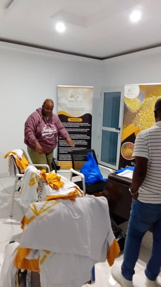 Préparation logistique du lancement SAVOD-CI